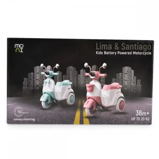 Moni Ηλεκτροκίνητο Scooter Με Τηλεχειριστήριο Lima 3801005001705 3