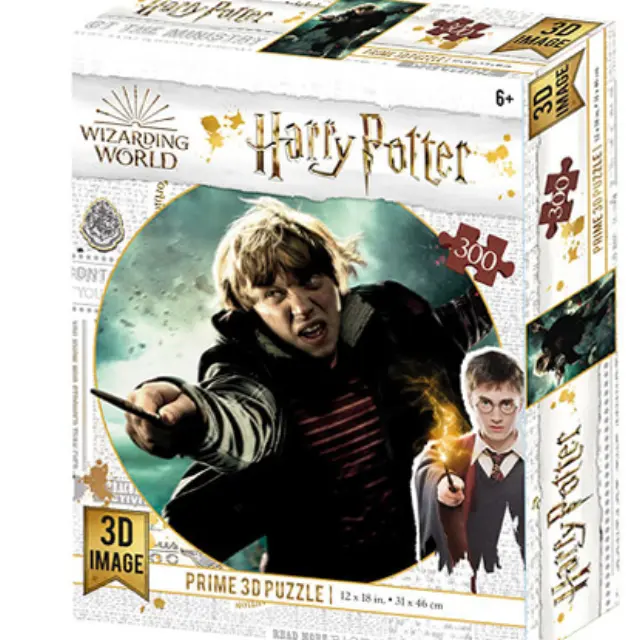 Prime 3D HARRY POTTER - Ron - Lenticular Puzzle 3D 300P 46x31cm (46PR-33010)