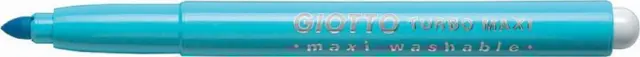 Giotto Μαρκαδόροι Ζωγραφικής Μονόχρωμοι Turbo Maxi - Γαλάζιο (F456028) 2