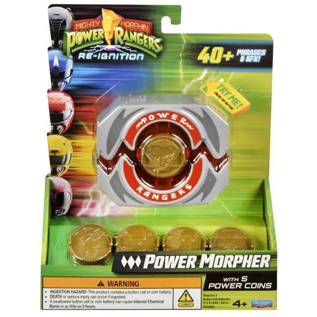 Power Rangers - Morpher Buckle Power Coins (PWR68771INT) - Toys