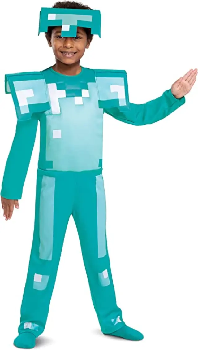 Disguise - Minecraft Costume - Diamond Armor 116 cm - Toys