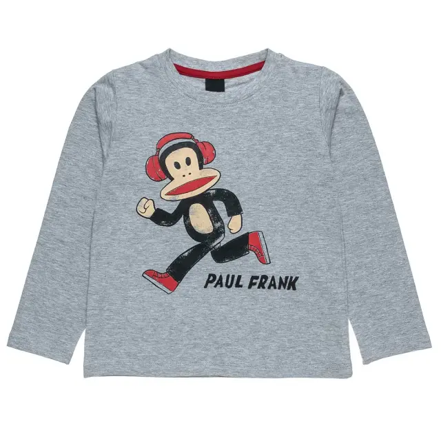 Μπλούζα Paul Frank με ανάγλυφο τύπωμα