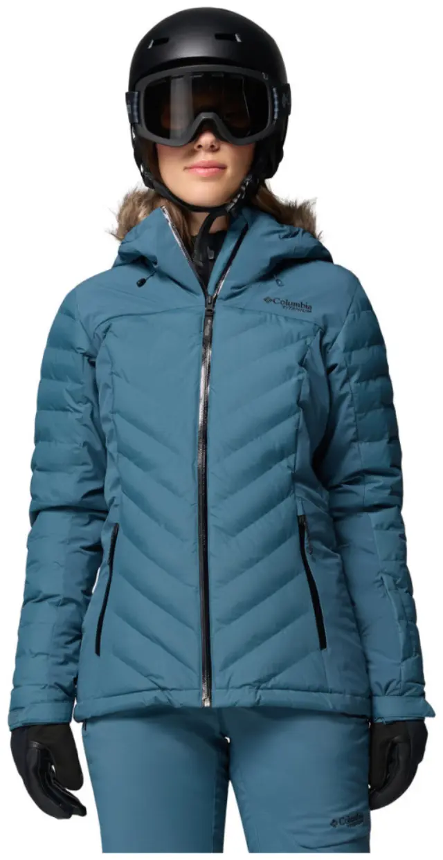 Columbia Bird Mountain™ III Γυναικείο Μπουφάν Σκι Everblue - 2085641-429 - XL