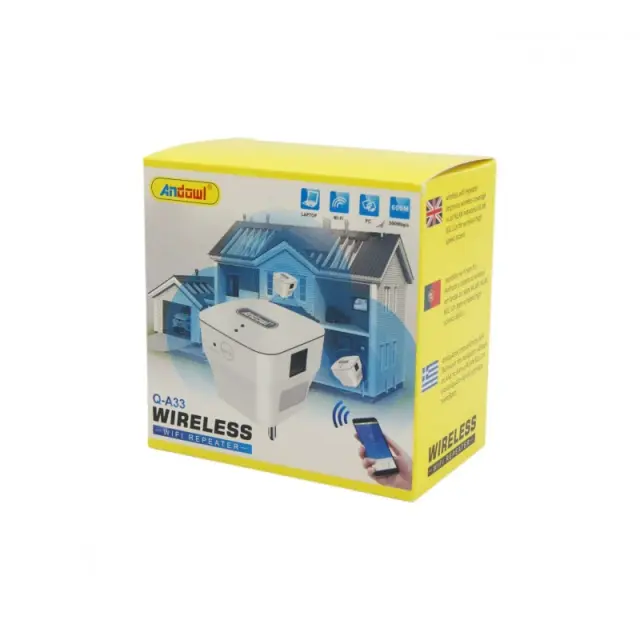 Andowl Q-A33 WiFi Extender Single Band 300Mbps