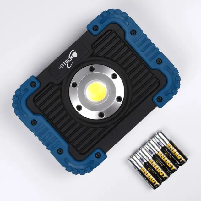 Φακός Συνεργείου Ανθεκτικός Με COB LED 5W HEITECH 04003641 3