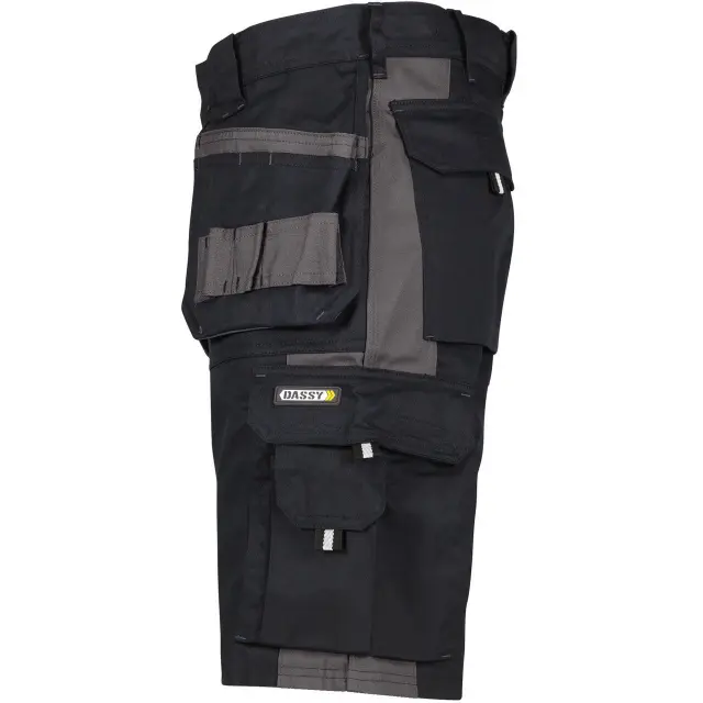 Βερμούδα Εργασίας Dassy Monza black/cement grey - EU 46 3
