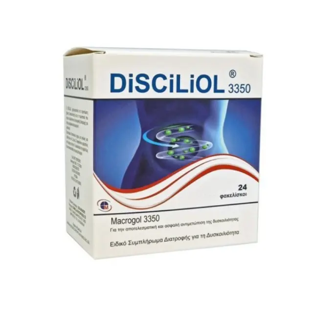 Disciliol Macrogol 3350 X 24 Sachets