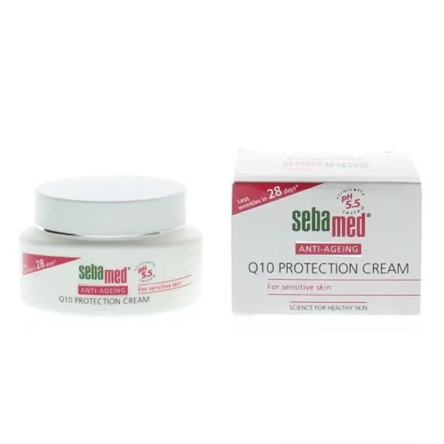 Sebamed Q-10 Cream Κρέμα Προσώπου με Q 10, Πανθενόλη και Βιταμίνη Ε, 50ml
