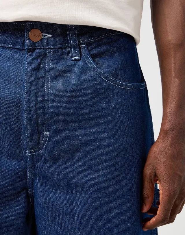 Wrangler X Casey Jones Ανδρικό SKATER Denim Shorts - Dark Blue - 29 3