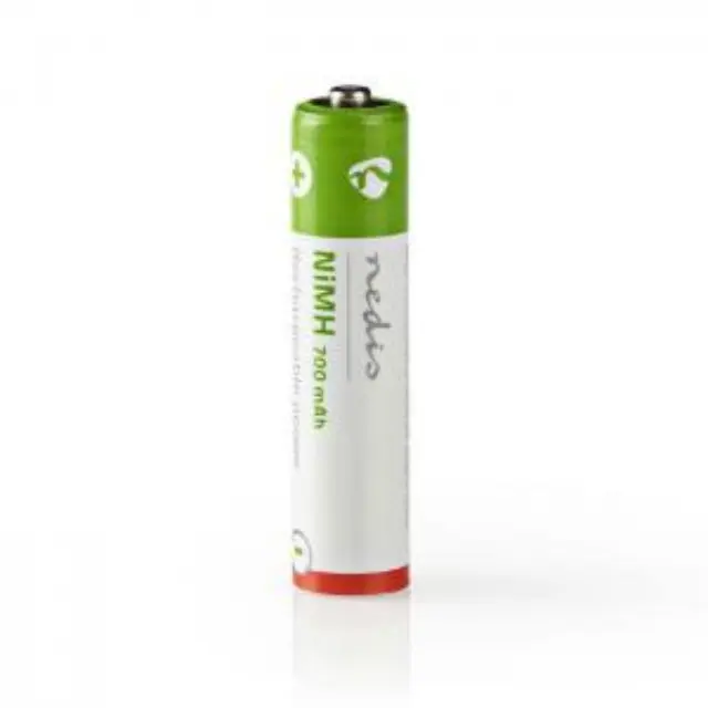Επαναφορτιζόμενη μπαταρία ΑΑΑ Νi-MH 700 mAh 1.2V, σε blister 2 μπαταριών. 2