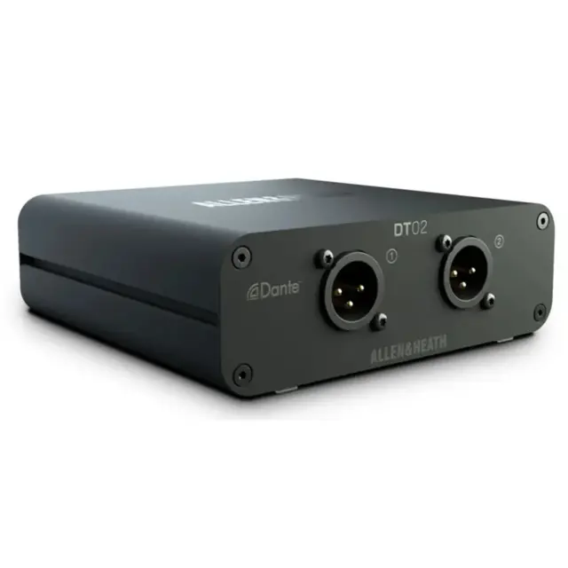Allen & Heath DT02 Dante Output Interface Μαύρο