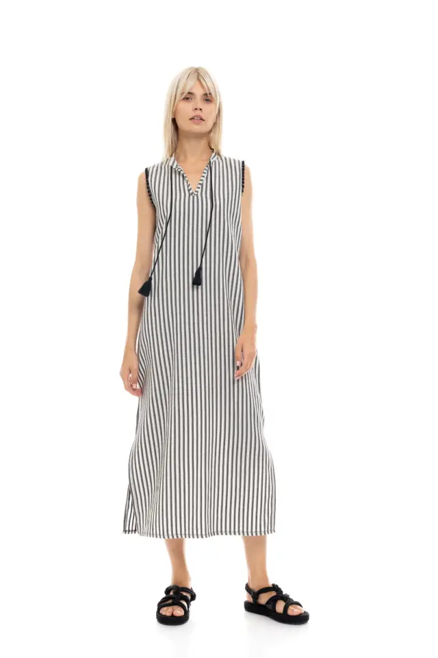 Beachwear Stripe Sand B437 Skin Pink Label 2