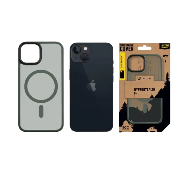 Tactical MagForce Hyperstealth Cover for Apple iPhone 13 Forest Green 3