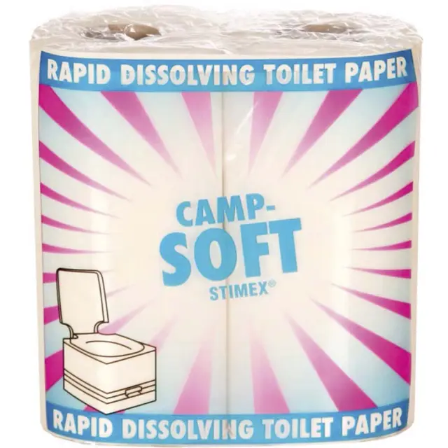 STIMEX Χαρτί υγείας ταχείας διάλυσης Camp Soft (16513)