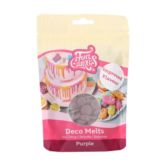 FunCakes Deco Melts - Μωβ - 250γρ.