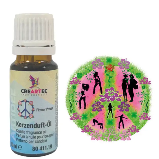 Creartec Άρωμα για Κερί - Flower Power - 10ml