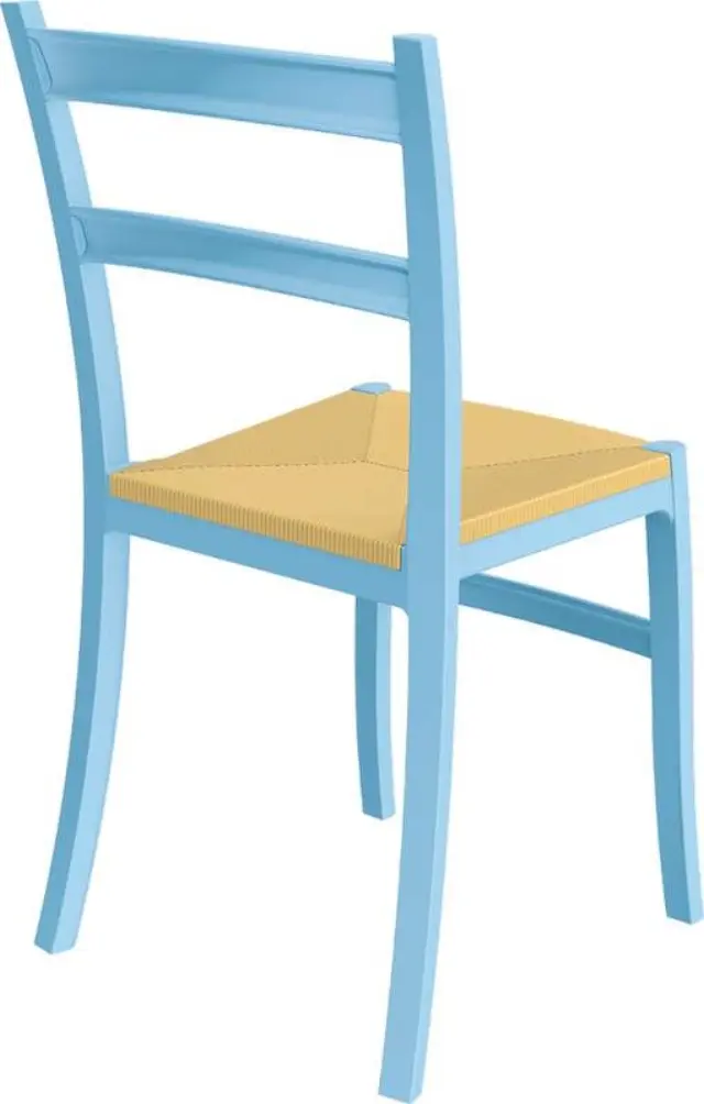 Καρέκλα Στοιβαζόμενη TIFFANY Ανοιχτό Μπλε PP 45x51x85cm 2