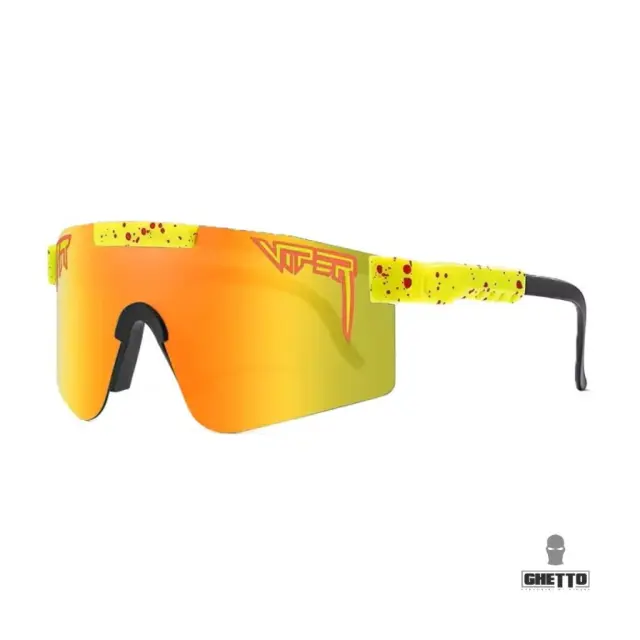 Ghetto Viper Pit G Sport Sunglasses Multicolor Frame Unisex Yellow