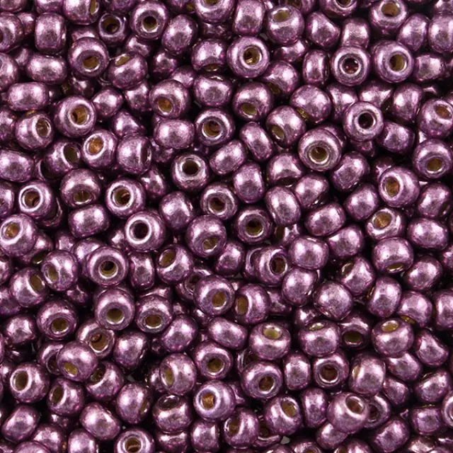 Χάντρα Miyuki Round Rocailles 8/0 - 4220 - Duracoat Galvanized Eggplant ~25gr