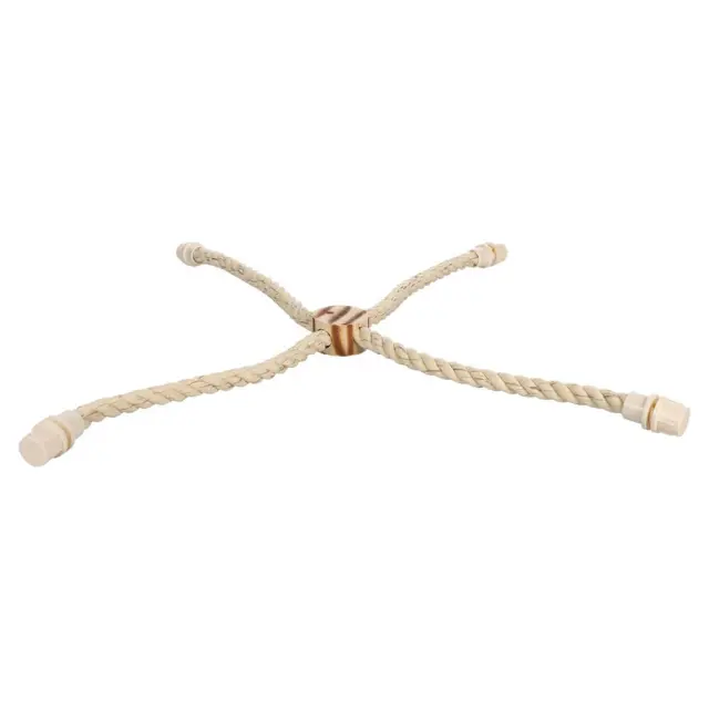 BBQ Parakeet Toy Rope - Πατήθρα από σχοινί σε σχήμα X
