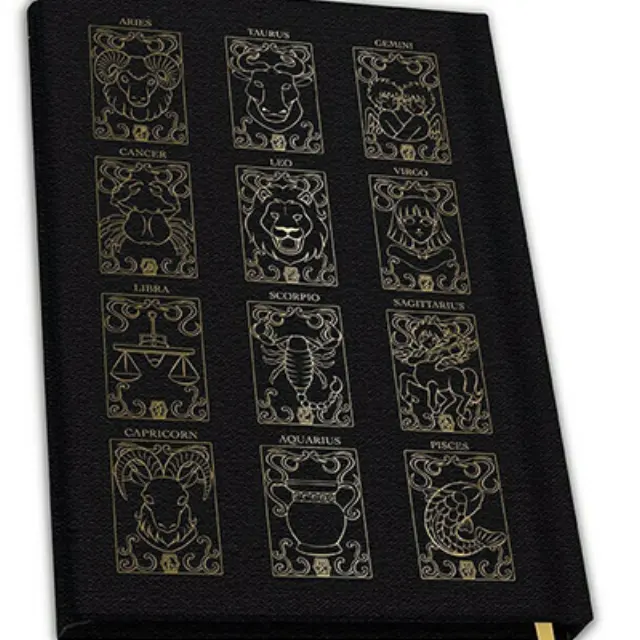 SAINT SEIYA - Golden Armor - Notebook A5 Premium ABYNOT079