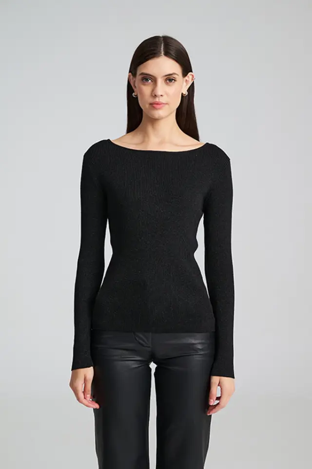 Minimal Πλεκτό με Λεπτή Υφή ANITA SWEATER - XS