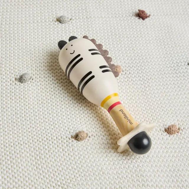 MINILAND ΜΟΥΣΙΚΗ ΚΟΥΔΟΥΝΙΣΤΡΑ - ZEBRA RATTLE 3