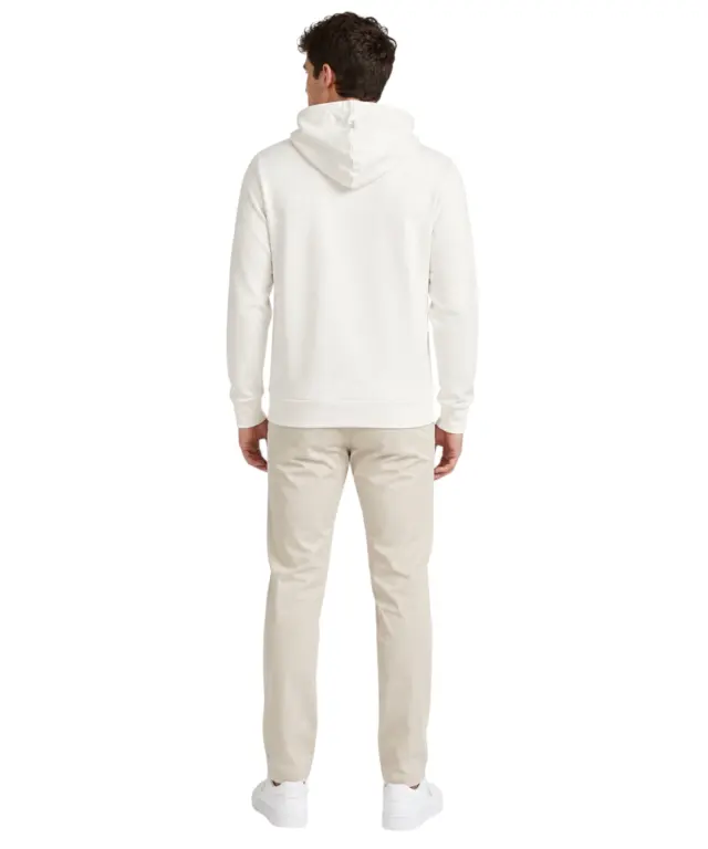 Fila - Ανδρική Μπλούζα Φούτερ Με Κουκούλα Lumezzane FAM0875-10001 Λευκό 3