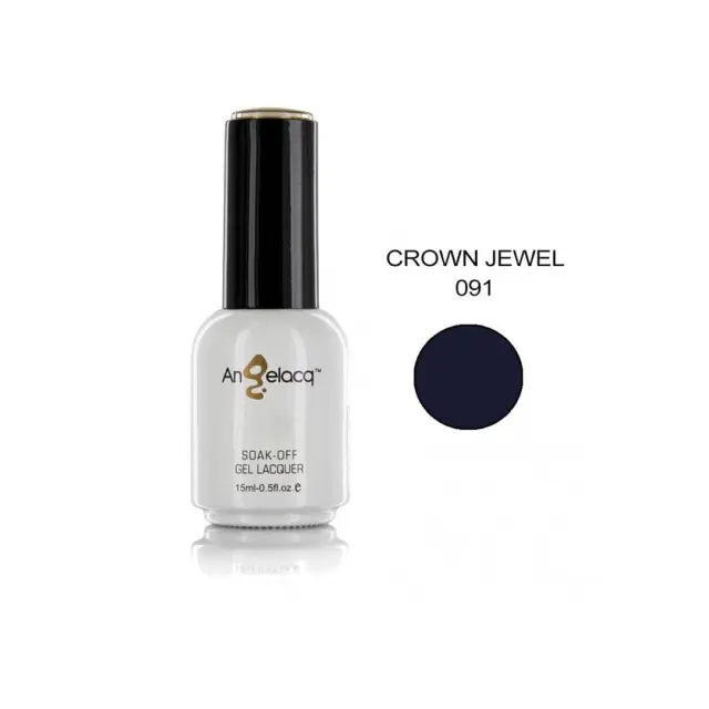 Ημιμόνιμο επαγγελματικό βερνίκι ANGELACQ 15ML - 0.5FL.OZ 091 Crown Jewel