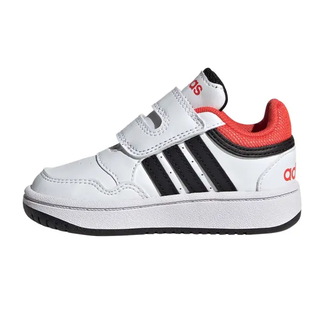 adidas Sportswear Infant's Hoops 3.0 CF I Άσπρο - Μαύρο H03860 (adidas Sportswear) - 22 2