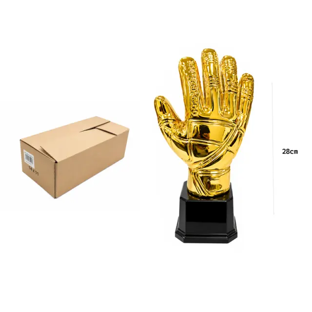 Τρόπαιο Χρυσό Γάντι Τερματοφύλακα 28cm - Golden Goalkeeper Glove Trophy 28cm 0332035 3