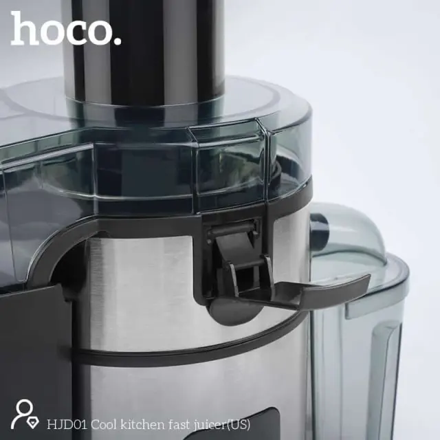 Hoco Αποχυμωτής Inox 400W Μαύρος HJD01A 3
