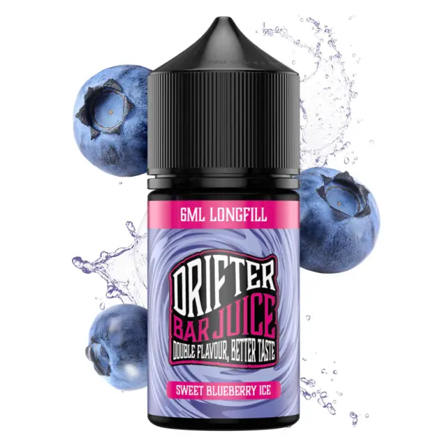 Drifter Bar Juice Sweet Blueberry Ice 6ml/30ml Flavorshot 30ml