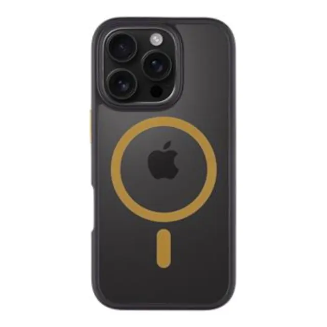 Tactical MagForce Hyperstealth 2.0 Cover for Apple iPhone 16 Pro Black/Yellow