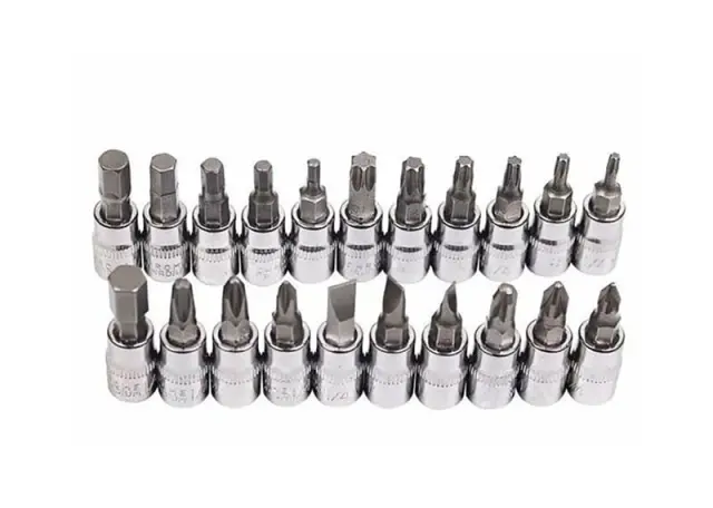 Καστάνια Και Καρυδάκια Benson 1/4" Σετ 46 τεμ. 2