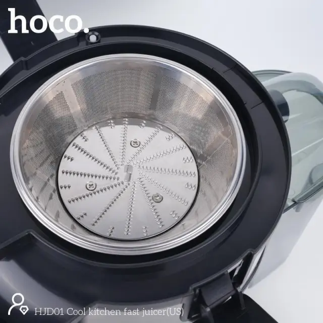 Hoco Αποχυμωτής Inox 400W Μαύρος HJD01A 2
