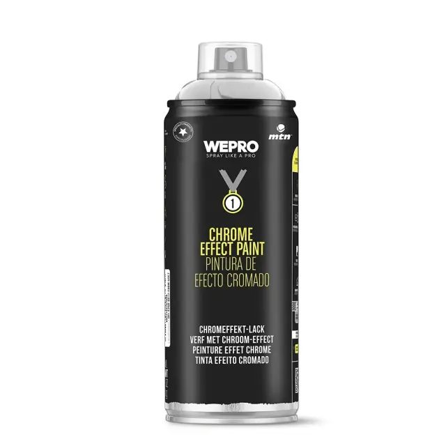 MTN WEPRO Chrome Effect Spray Paint Goldchrome
