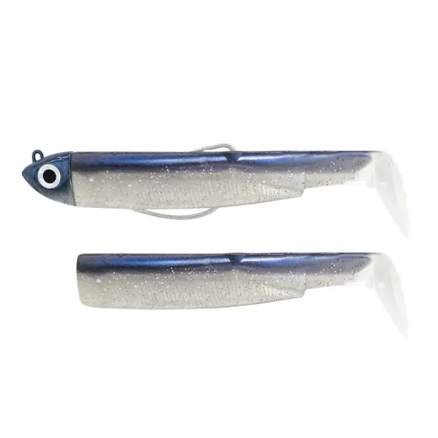 Σιλικονούχο Fiiish Black Minnow Νο2 Combo BM3001 Combo Shore - 5gr Electric Blue
