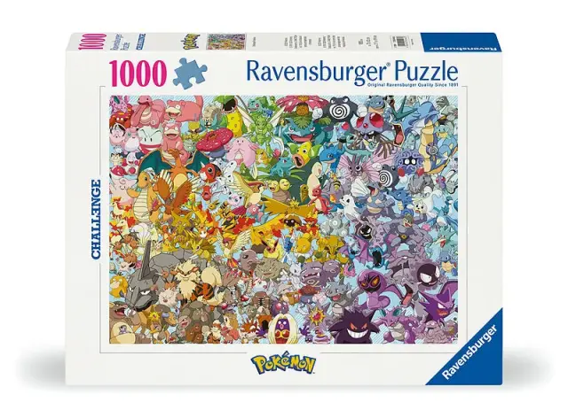 Ravensburger - Challenge Pokemon 1000p - 12000460 - Toys