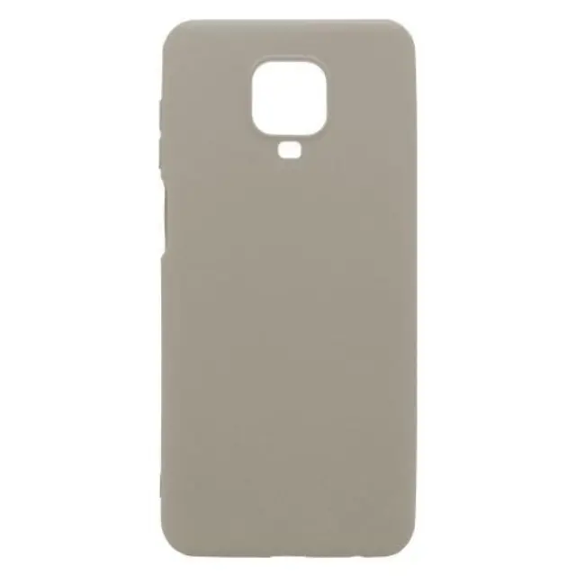 Θήκη Soft TPU inos Xiaomi Redmi Note 9S S-Cover Γκρι N50884
