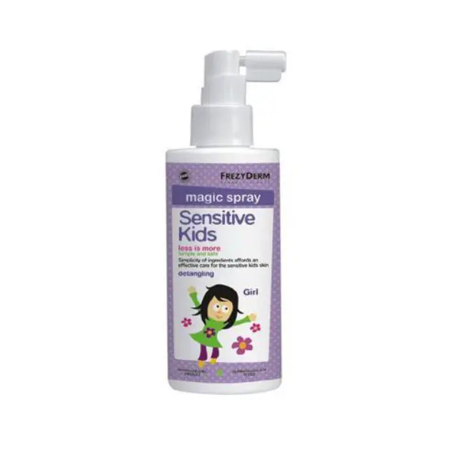 Frezyderm| Sensitive Kids Magic Spray for Girls| Αρωματική Λοσιόν που Ξεμπερδεύει τα Μαλλιά | 150ml