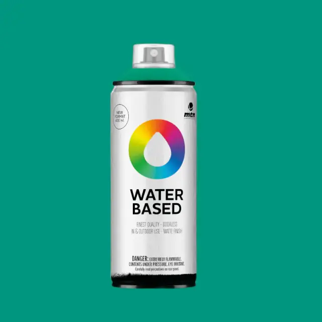 MTN Waterbased Spray Paint 400ml WB4 RV-21 Surgical Green