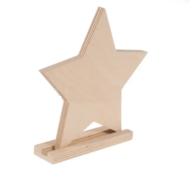 Βάση στήριξης ξύλινων διακοσμητικών, 15,7x3Χ1cm 2
