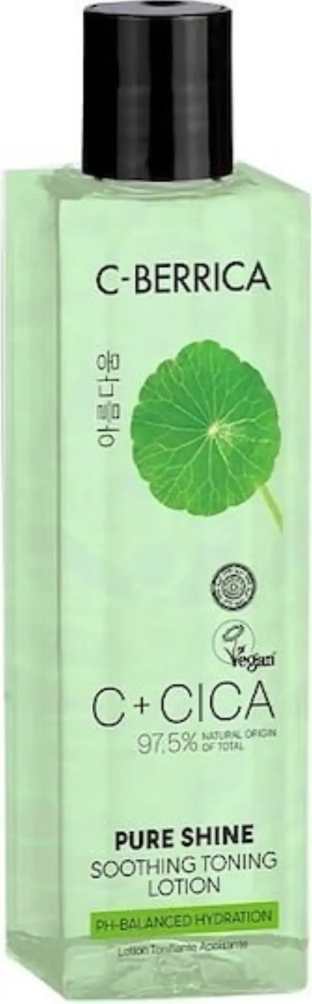 Natura Siberica C+cica Cberrica Pure Shine Lotion Τόνωσης Προσώπου με Centella Asiatica, Νιασιναμίδη & Πανθενόλη 150ml