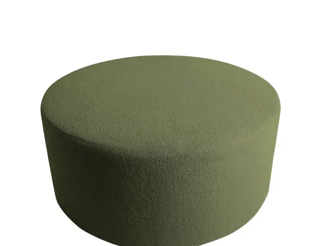 Σκαμπό Evie PTMD Luxury Living με διαστάσεις 90x90x40cm - Green 117053