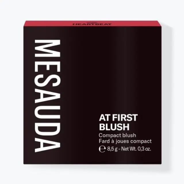 MESAUDA AT FIRST BLUSH Blush Compact 107 HEARTBEAT 8,5g 2
