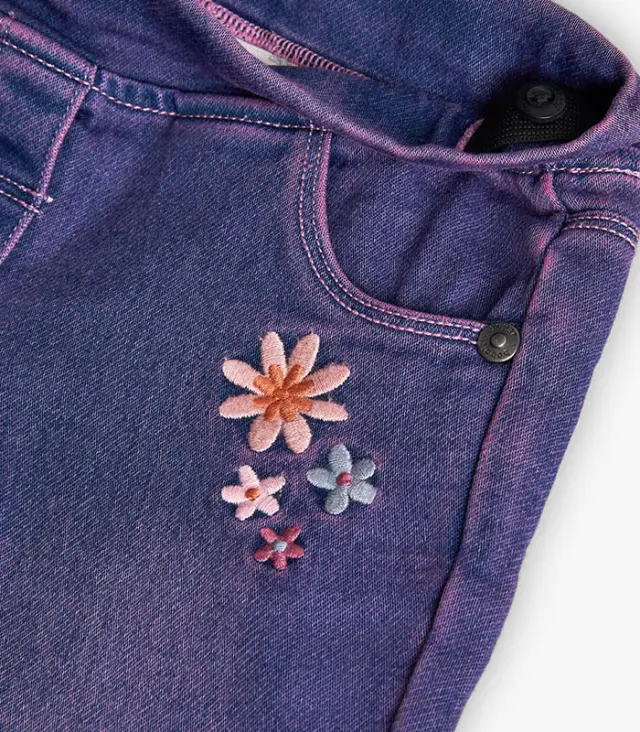 Boboli Παντελόνι τζιν με σχέδιο MEADOWS FLOWERS - 8Y 3