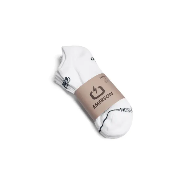Emerson Basic Extra Low Socks (3Pair) (241.EU08.41-White) - Λευκό 3