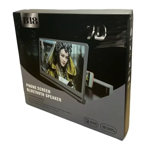 Βάση μεγέθυνσης εικόνας κινητού 9D 12 inch με Bluetooth B18 2