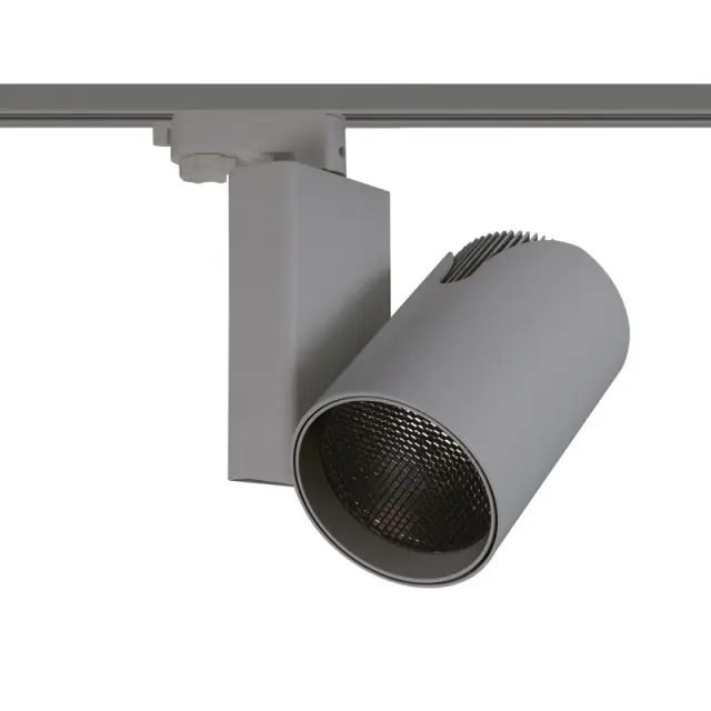 GREY LED TRACK LIGHT 35W 3.000K 4WIRES 24° 2500LM 230V Ra80 / DANTE3530G4